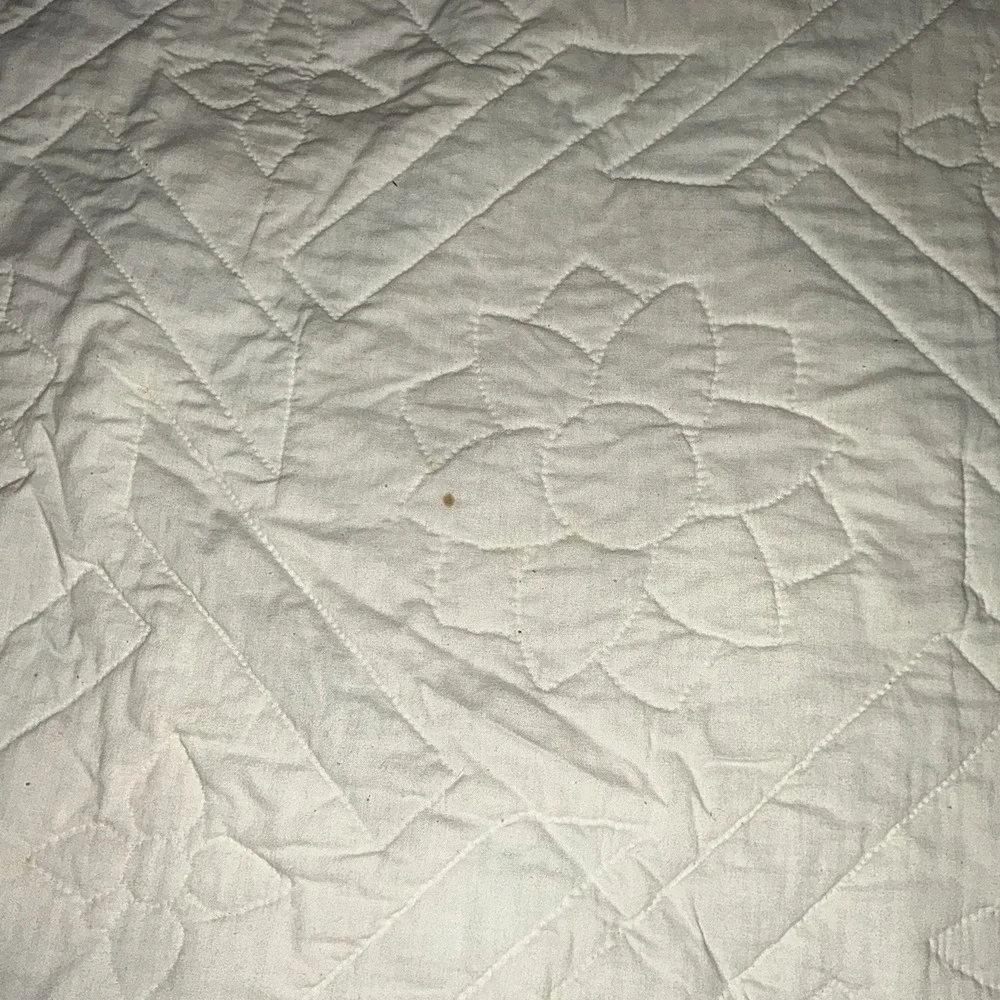 HandMade Pieced Machine‎ Quilted Quilt Floral Garden Twist 47x57